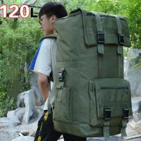 Bolsa de senderismo para hombre, mochila grande para acampar, senderismo al aire libre, senderismo, bolsa de hombro, 120 litros - details 0