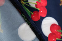 Vintage Women Summer Polka Dot Print Halter Party Dresses - details 51