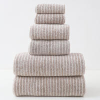 Juego de Toallas de Lujo de 6 Piezas, 2 Toallas de Baño, 2 Toallas de Mano y 2 Paños de Lavado, Altamente Absorbentes para viajes, baño - details 5