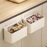 Instalación CA sin broca, cesta de iluminación de pared para cocina, baño, soporte para cebolla, jengibre o fruta - details 4