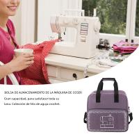 Bolsa de gran capacidad para máquina de coser, portátil, almacenamiento para hilos de coser y bordar, organizador de tela Oxford, bolsa de mano, almacenamiento - details 0