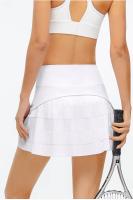 Faldas plisadas de tenis para mujer, faldas cortas antideslumbrantes 2 en 1 con bolsillos, faldas deportivas falsas de dos piezas, falda de Fitness de secado rápido - details 6