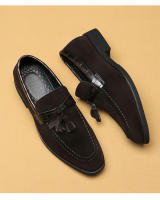 Zapatos de cuero de los hombres de la nueva moda de negocios puntiagudos zapatos de los hombres británico Su Liu versátil casual un pedal - details 9