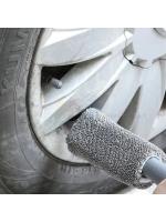 Cepillo de Limpieza de Rueda Portátil de Microfibra Mango de Plástico Ideal para Autos, Motos - details 4
