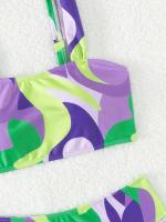 Bikini de cintura alta, Tre 2025 para mujer, conjunto de Bikini Bandeau Sexy para mujer, Tre de natación de playa brasileño para mujer - details 24