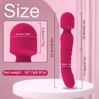 Consolador vibrador con calefacción potente para mujer, varita masajeadora AV, estimulador de clítoris y punto G, juguete sexual para Adultos 18, masturbador - details 1