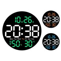 Reloj Digital de Pared Grande con Función de Cuento Regresivo Ideal para Hogar, Dormitorio, Oficina - details 1