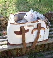 Bolsa transpirable para mascotas, mochila portátil para uso al aire libre, plegable, para gatos y perros, todas las estaciones - details 0