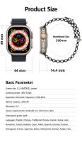 Nuevos relojes inteligentes en 2024 Actualización simultánea,Reloj Inteligente HK8 Pro Max Gen 2 ChatGPT Para Hombre, Reloj Inteligente AMOLED, Reloj Deportivo con Pantalla Siempre encendida y Presión Arterial Ultra para Android IOS ,Para relojes de Apple - details 24