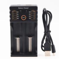 Batería recargable de iones de litio para ventilador eléctrico, 1 piezas, 18650, 3,7 MAh, 4 piezas, 9800 V, cargador - details 7