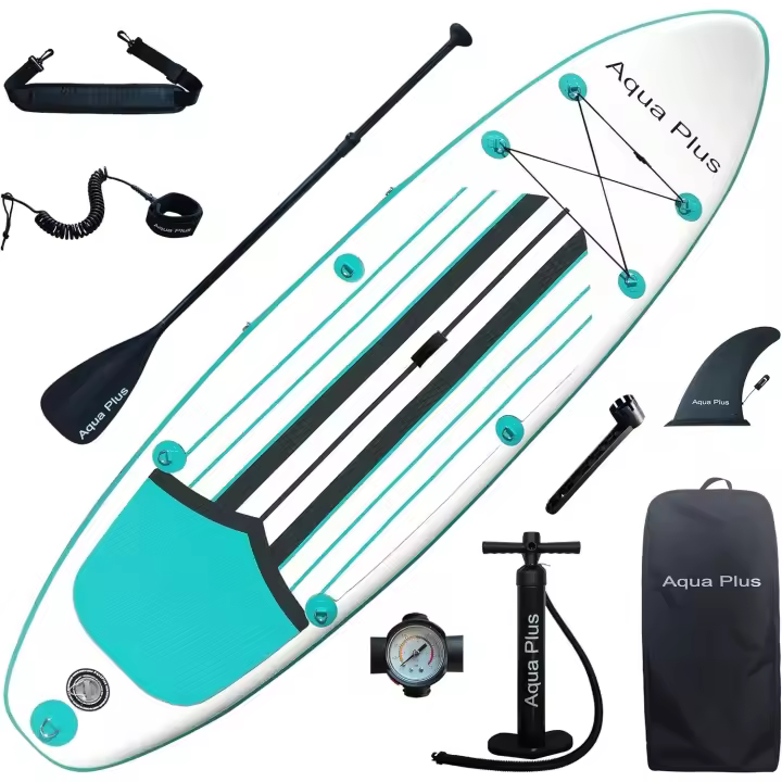 Tabla de Surf Inflable Gruesa Adecuada para Todos los Niveles de Habilidad Doble Acción Bomba - 1