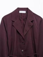 OUWU- Conjuntos De Pantalones De Cintura Para Mujer, 2 Piezas, Camisa Con Cinturón A La Moda, Traje Informal De Dos Piezas, Traje Para Mujer 2025 - details 5