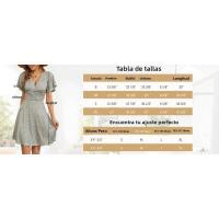Vestido Elegante de Verano 2025 para Mujer Cuello en V, Cintura Alta Midi, Tirantes Cómodos - details 0