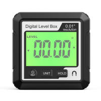 Inclinómetro de Nivel Electrónico Digital, buscador de ángulo Digital, transportador para carpintería con retroiluminación magnética, 4x90 ° - details 9