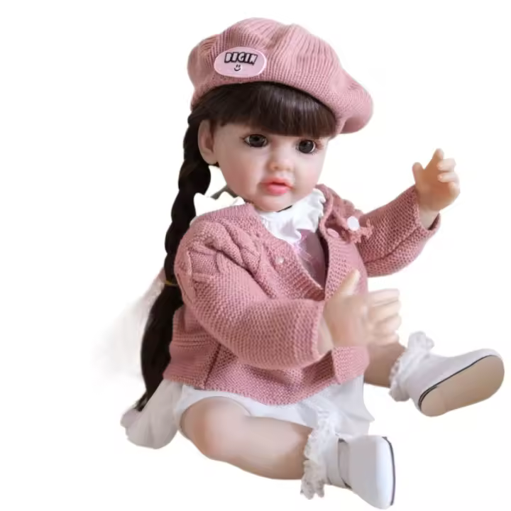 Muñeca De Bebé Reborn Realista De 50 CM Con Piel Pintada En 3D - 1