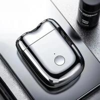 Afeitadora Eléctrica Portátil Mini Recortadora de Barba Afeitadora de Doble Cabeza - details 4
