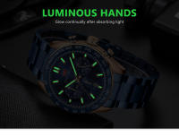Reloj MINIFOCUS Hombre Moda, Calendario y Segundero Pequeño, Acero - details 11