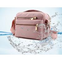 Bolso De Hombro Impermeable Para Mujer Bolso Cruzado Multifuncional Bandolera Estilo Casual Material Nylon Con Lining De Poliéster - details 1