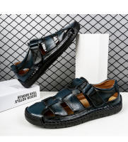 Sandalias de verano para hombre hechas a mano con goma antideslizante, sandalias clásicas de cuero para la playa - details 23
