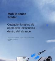 Soporte para teléfono móvil, accesorio para automóvil con salida de aire, soporte para teléfono con ventosa para automóvil con clip estabilizador mejorado 2024 y rotación de 360 ° soporte para teléfono móvil con liberación - details 8