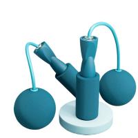 Cuerda de saltar inalámbrica con pelotas pesadas Deportes, entrenamiento físico, ejercicio de culturismo Equipo de gimnasio en casa para salto rápido - details 0
