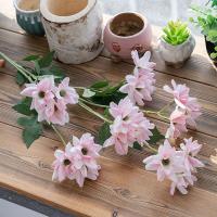 Flores de jazmín artificiales elegantes, tacto Real, simulación de seda hecha a mano, hermosa flor falsa, decoración de jardín - details 10