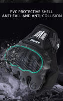 Guantes de Motocicleta SUOMY Transpirables Cascada de Dedos Protectora con Carcasa de PVC - details 2