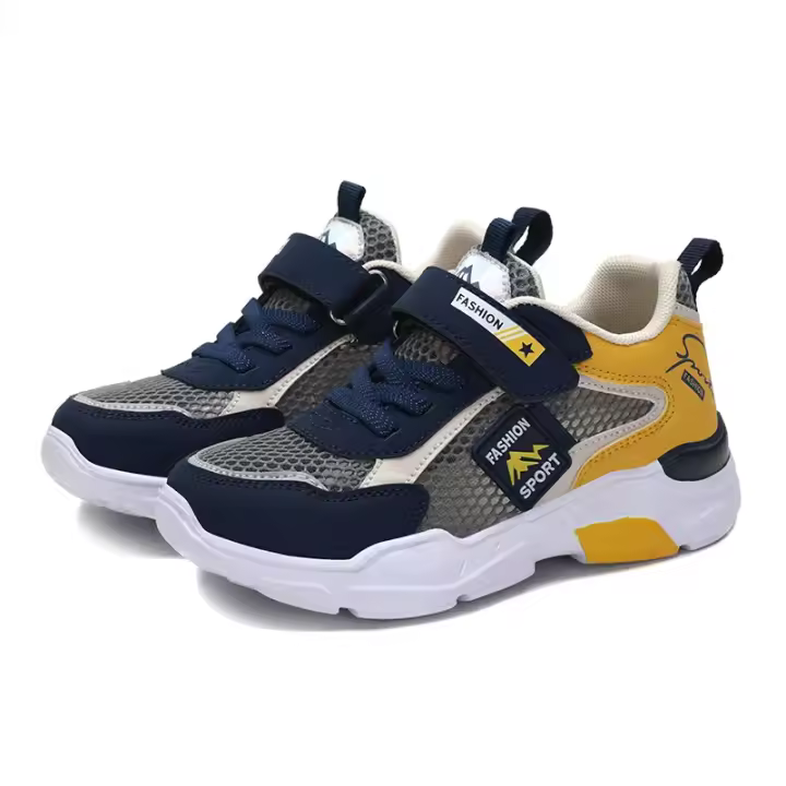 Nuevo modelo 2025 Zapatos De Una Sola Rojos Para Niños, Zapatillas Deportivas Para Niños, Superficie Antideslizante Transpirable De Verano, Tenis Informales Para Niñas, Zapatos Deportivos Para Correr Al Aire Libre - 1