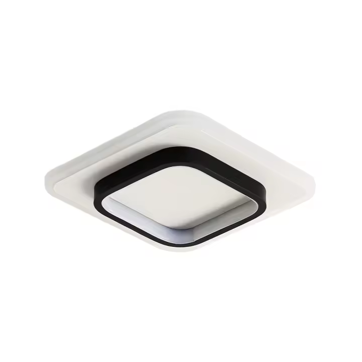 Goeco Plafón LED de Aluminio Blanco 20W 2300LM Regulable, Instalación en Soporte Plano - 1