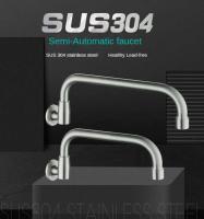 Grifo de Acero Inoxidable SUS304 Interruptor Semi-automático para Chef - details 0