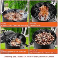 Sartén de Goulash Hungario de 21L con Tapa Función de Parrilla de Goulash para Horno Original de Estofado - details 4
