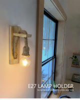 Linterna de Pared de Cuerda de Cáñamo Retor Luz de Dormitorio Moderna para Hogar - details 0