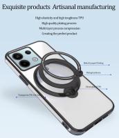 Funda para Xiaomi Redmi Note 13 Pro 5G, Funda antigolpes de TPU transparente con soporte giratorio 360 - details 9
