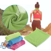 Toalla deportiva de microfibra para gimnasio, toalla de secado rápido para la cara, enfriamiento rápido, viaje de Fitness, natación, Yoga, correr, frío instantáneo duradero - details 0