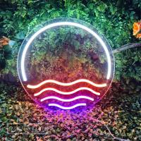 Letrero de neón de puesta de sol, luz Led para decoración de pared del dormitorio, letrero de luz de neón USB, decoración estética para sala de estar, Hotel, regalo de decoración de habitación de bebé, lámpara de mano - details 2