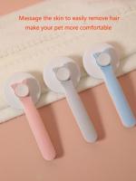 Cepillo de depilación flotante para mascotas, Cepillo de limpieza de pelo desordenado para perros y gatos - details 2