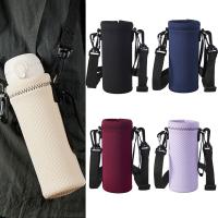 Funda portátil para botella de agua, accesorio deportivo para acampar con correas, funda para botella de agua, taza de vacío, manga para acampar - details 0