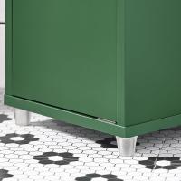 Mueble de Baño de Alto Estante Estanterías con 2 Puertas y Cajón Blanco Tamaño 20x20x180cm - details 106