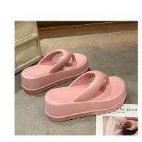 Nuevas chanclas de EVA para mujer, zapatillas frías de suela gruesa, ropa de verano que aumenta las zapatillas de playa de suela blanda - details 31