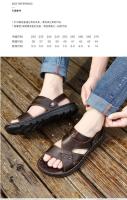 Sandalias para hombres2025Verano Nueva Moda Versátil Antideslizante Suela Suave Resistente al Desgaste Transpirable Suela Gruesa Zapatos de Playa Casuales - details 5