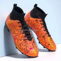 Zapatos de fútbol para interiores/exteriores para hombre, gran oferta, marca deportiva, tacos de fútbol de gran tamaño para niños - details 4