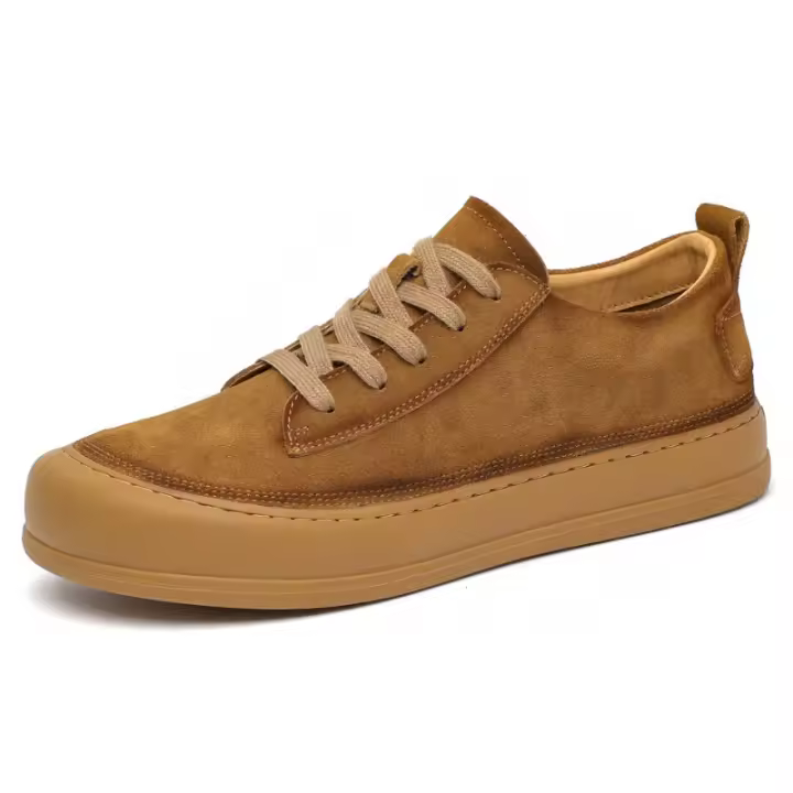 Nuevos zapatos de tablero retro británicos para hombres, zapatos deportivos y de ocio versátiles de caña baja - 1