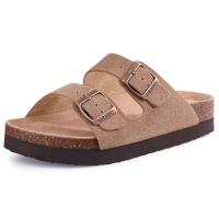 Zapatillas de Gamuza para Hombre Zuecos de Estilo Antideslizantes con Correas Ajustables para Exteriores - details 1