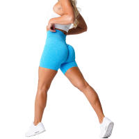 Pantalones Cortos de Fitness para Mujer NVGTN Scrunch Sin Costuras de Spandex Elásticos Transpirables con Efecto Levantador de Cintura para Deportes de Ocio y Correr - details 30