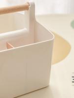 Portalápices de escritorio portátil de gran capacidad, bonito rotulador, caja de almacenamiento de papelería, portalápices creativo, organizador de escritorio - details 6