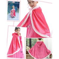 Capa de disfraz de princesa para niña, accesorios de fiesta, Blancanieves, Elsa, Anna, Rapunzel, Aurora, lentejuelas, Halloween - details 12