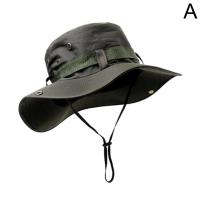 Sombrero de pesca con protección solar para hombre, gorra transpirable de verano para acampar, senderismo, Anti-UV, Montañismo - details 6