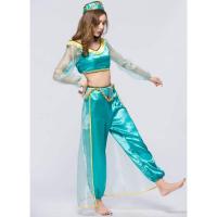Vestido de princesa Jasmine con linterna de Aladino, uniforme de juego COS, disfraz de Halloween, disfraz de juego de rol - details 9