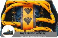 Zapatos de escalada impermeables a la moda para hombre, zapatillas deportivas informales con cordones anticolisión para exteriores - details 6