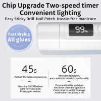 Mini lámpara de pantalla de Gel Uv portátil, portátil, inalámbrica, Usb, secador de uñas, para curado rápido - details 5